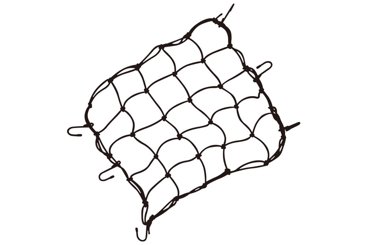 High - Quality Topeak Elastic Nylon Cargo Net for Safe Bike Riding