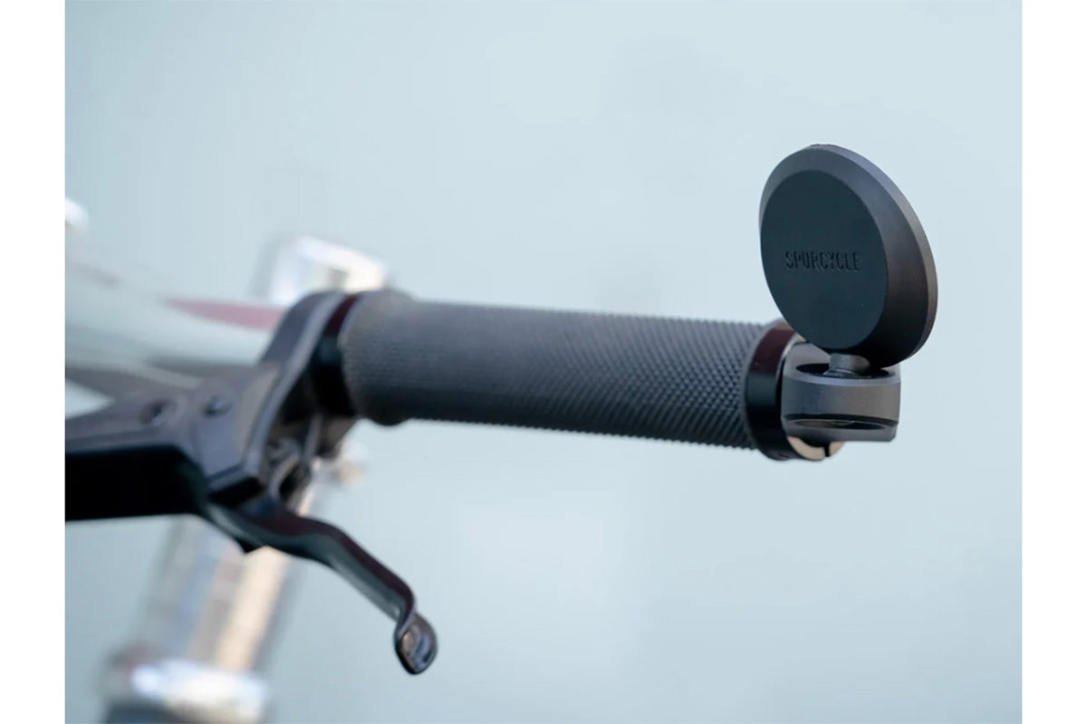 Spurcycle C50 Compact Composite Nylon Bike Mirror with 50mm Glass