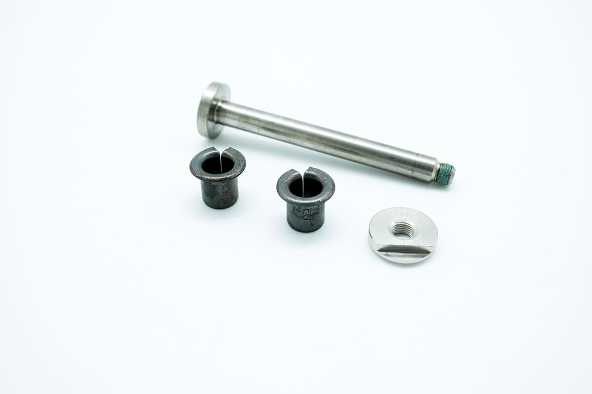 Replacement Brompton T Line Main Frame Hinge Spindle and Nut Assembly for Bicycles