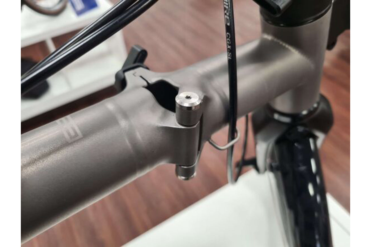 Replacement Brompton T Line Main Frame Hinge Spindle and Nut Assembly for Bicycles