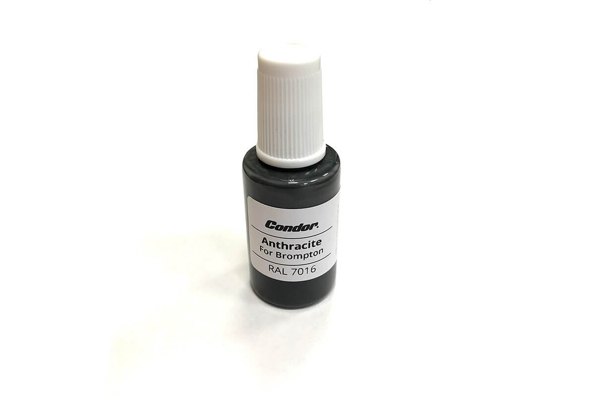 Condor High - Quality Touch - Up Paint for Brompton Bicycles in Anthracite Color