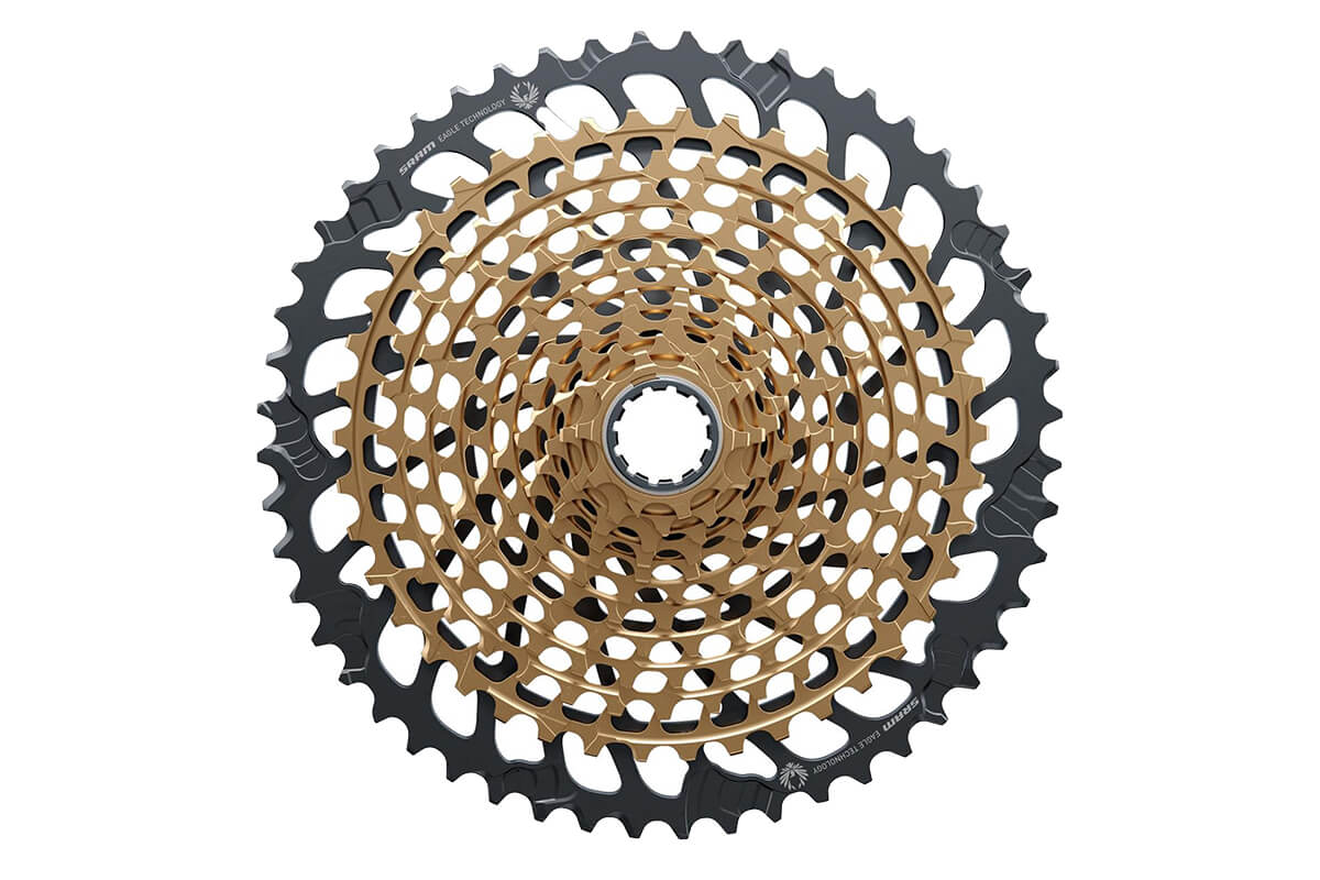 Gold SRAM XG-1299 Eagle 12-Speed 10-52t Cassette