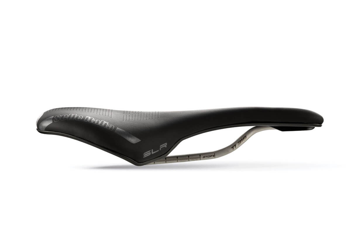 Selle Italia Titanium Black SLR Gravel Boost Saddle for Adventure Cycling