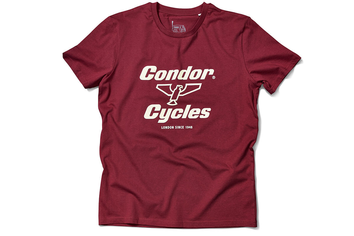 Condor Unisex Purple Vintage T-Shirt with Classic Bird Logo