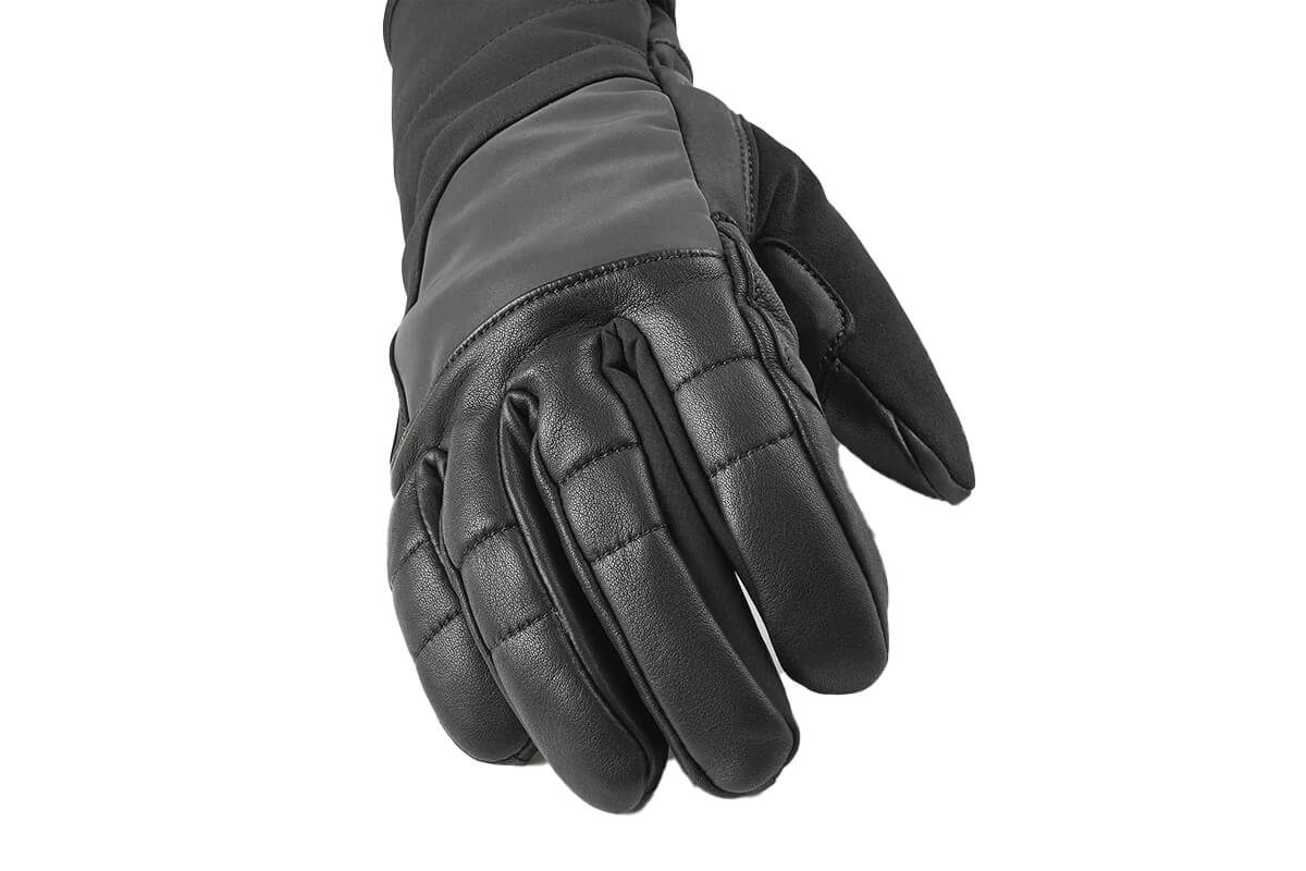 Sealskinz High - Performance Fringed Waterproof Insulated Gauntlet Gloves for Extreme Cold Weather Cycling, Skiing, and Mountaineering with Fusion Control Technology