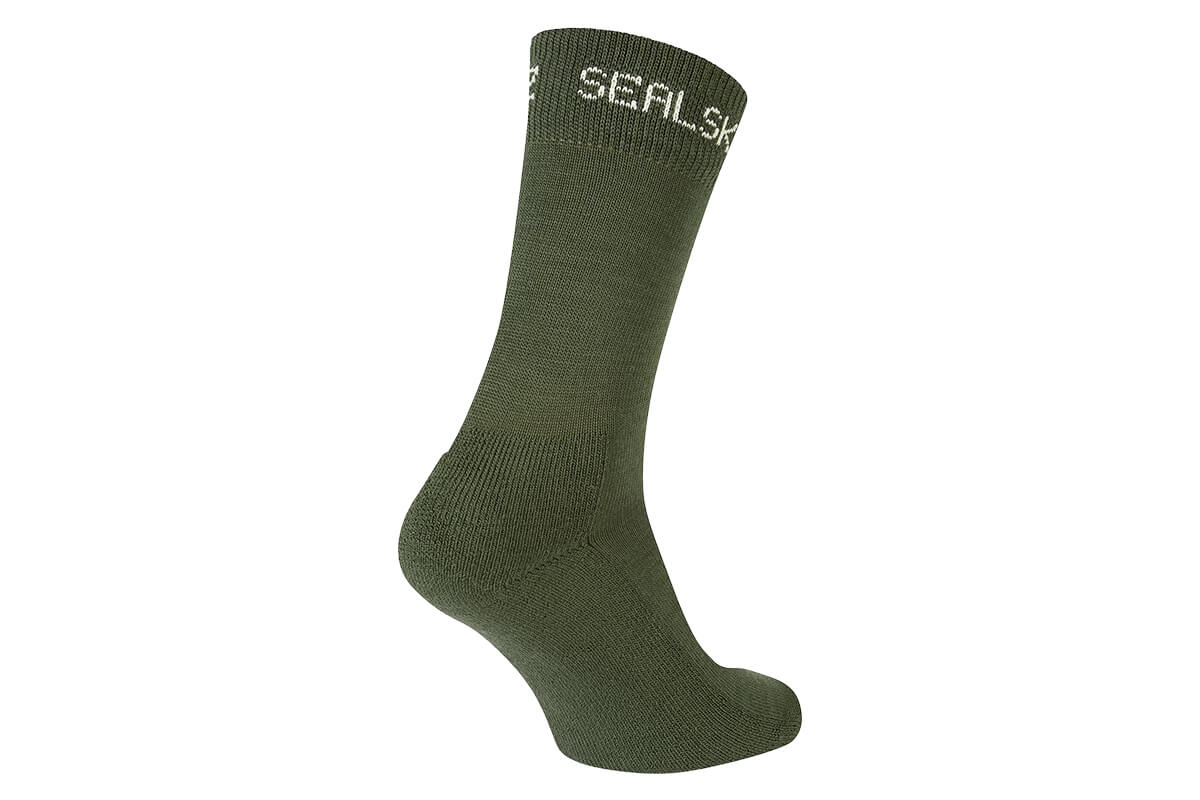 Sealskinz Premium Suffield Solo Merino Wool Liner Socks for Everyday Wear