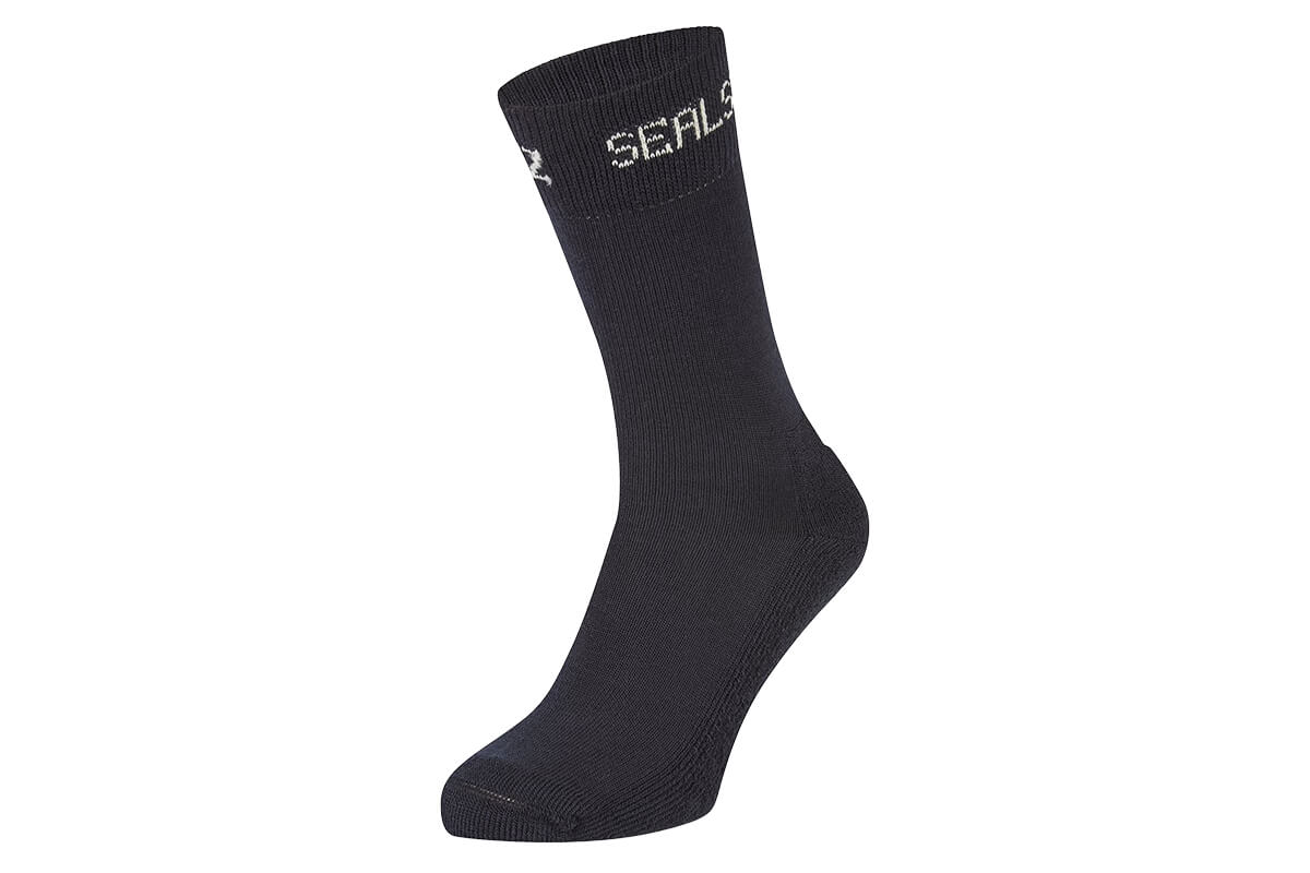 Sealskinz Premium Suffield Solo Merino Wool Liner Socks for Everyday Wear