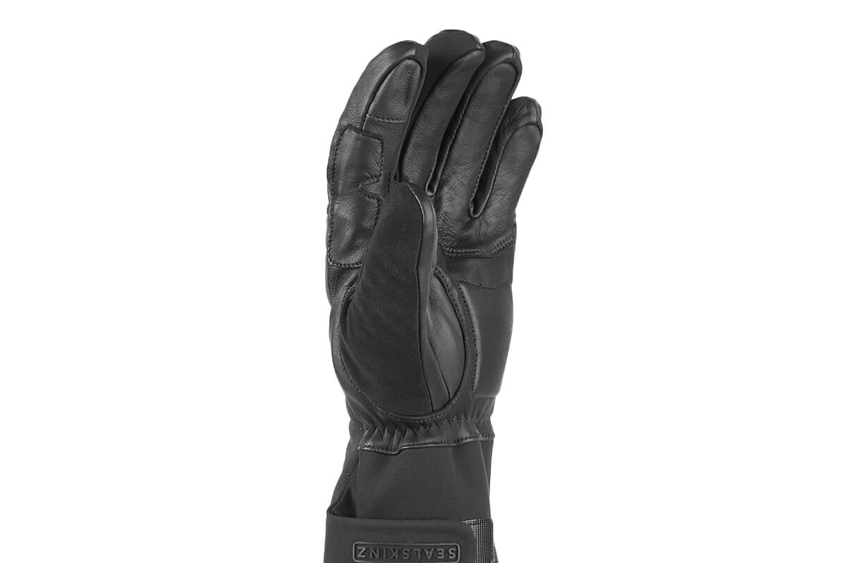 Sealskinz High - Performance Fringed Waterproof Insulated Gauntlet Gloves for Extreme Cold Weather Cycling, Skiing, and Mountaineering with Fusion Control Technology