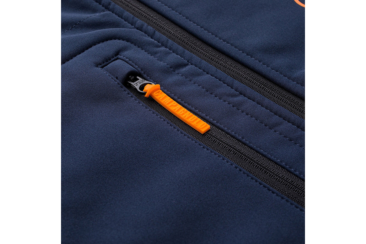 Campagnolo Softshell Jacket with Winged Logo - Light and Streamlined