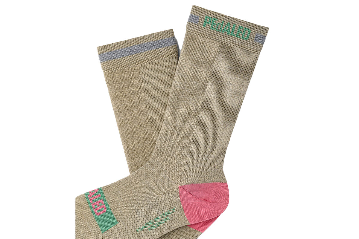 Reflective Odyssey Merino Cycling Socks for Long - Distance Riders