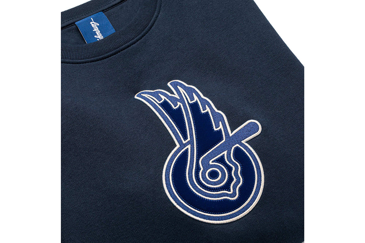 Campagnolo Unisex Sweatshirt with Embroidered Winged Logo