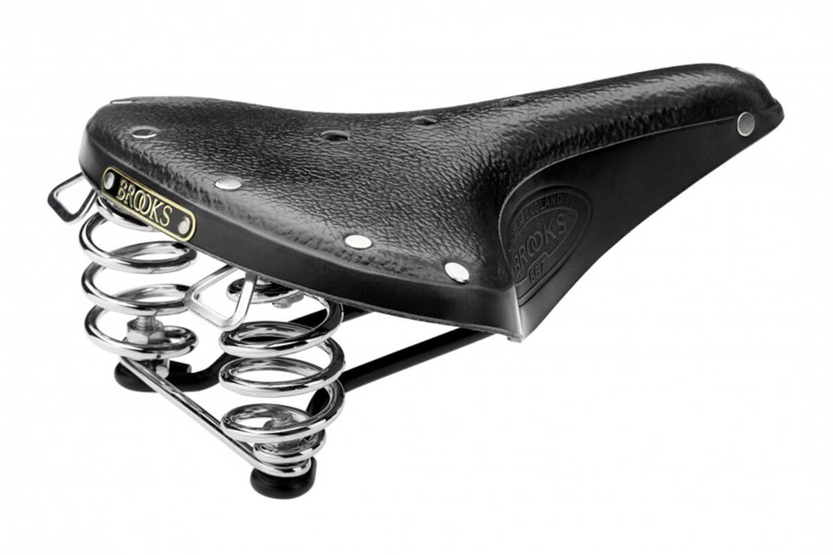 High - Quality Brooks B67 Coil - Sprung Saddle for Micro - Adjust Seat Posts