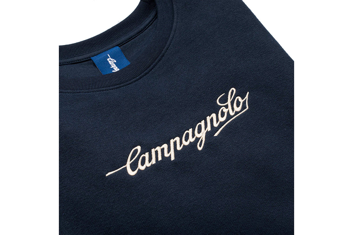 Campagnolo Unisex High - quality Round - neck Logo Sweatshirt