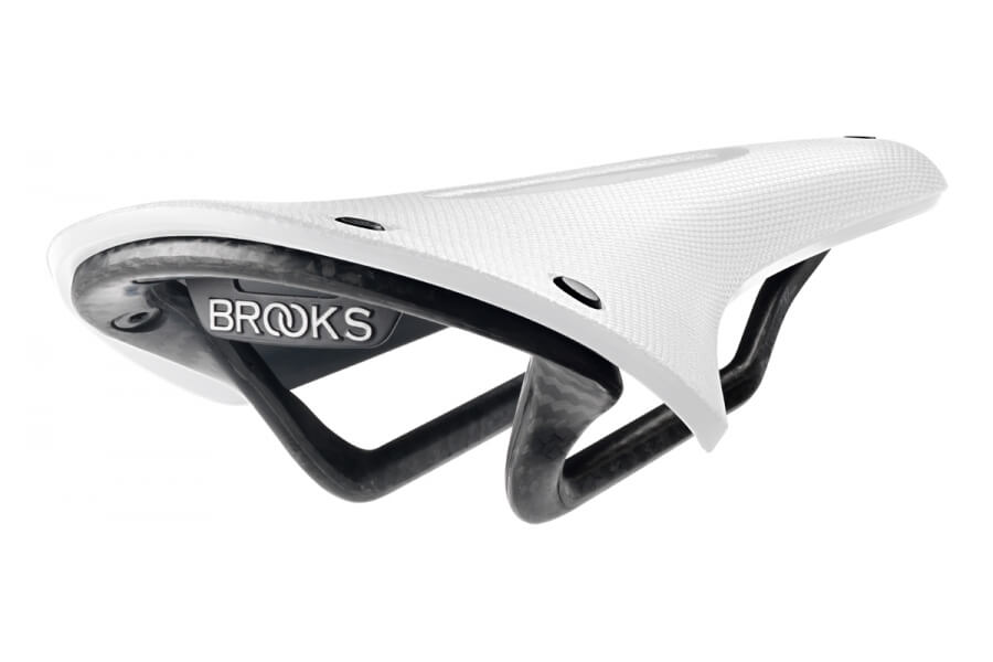 All-Weather Brooks Cambium C13 Carved Cycling Saddle with Carbon Frame
