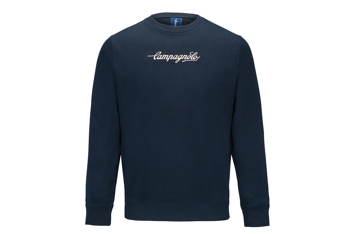 Campagnolo Unisex High - quality Round - neck Logo Sweatshirt