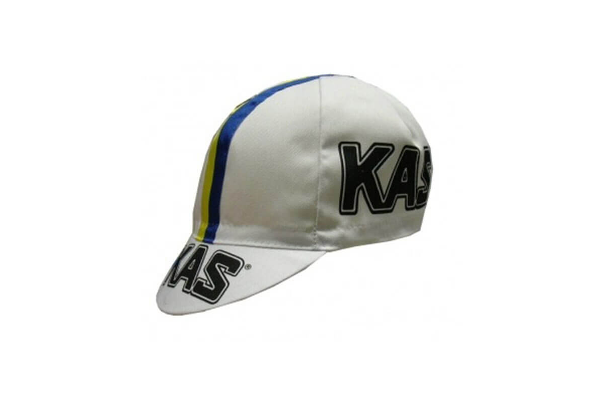 Kas Vintage Cotton Cycling Cap with Legendary Team Logos
