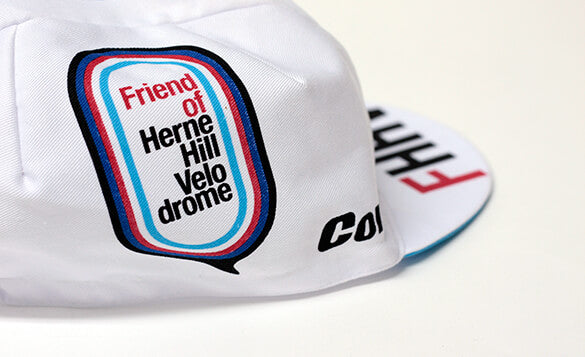 Stylish Cycling Cap by Friends of Herne Hill Velodrome