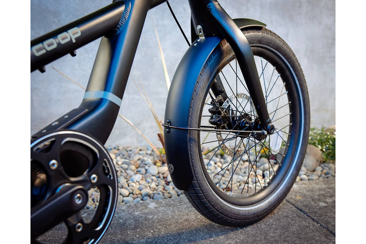 Portland Design Works Complete Electric Bike Fenders for Wide 20-Inch Wheels