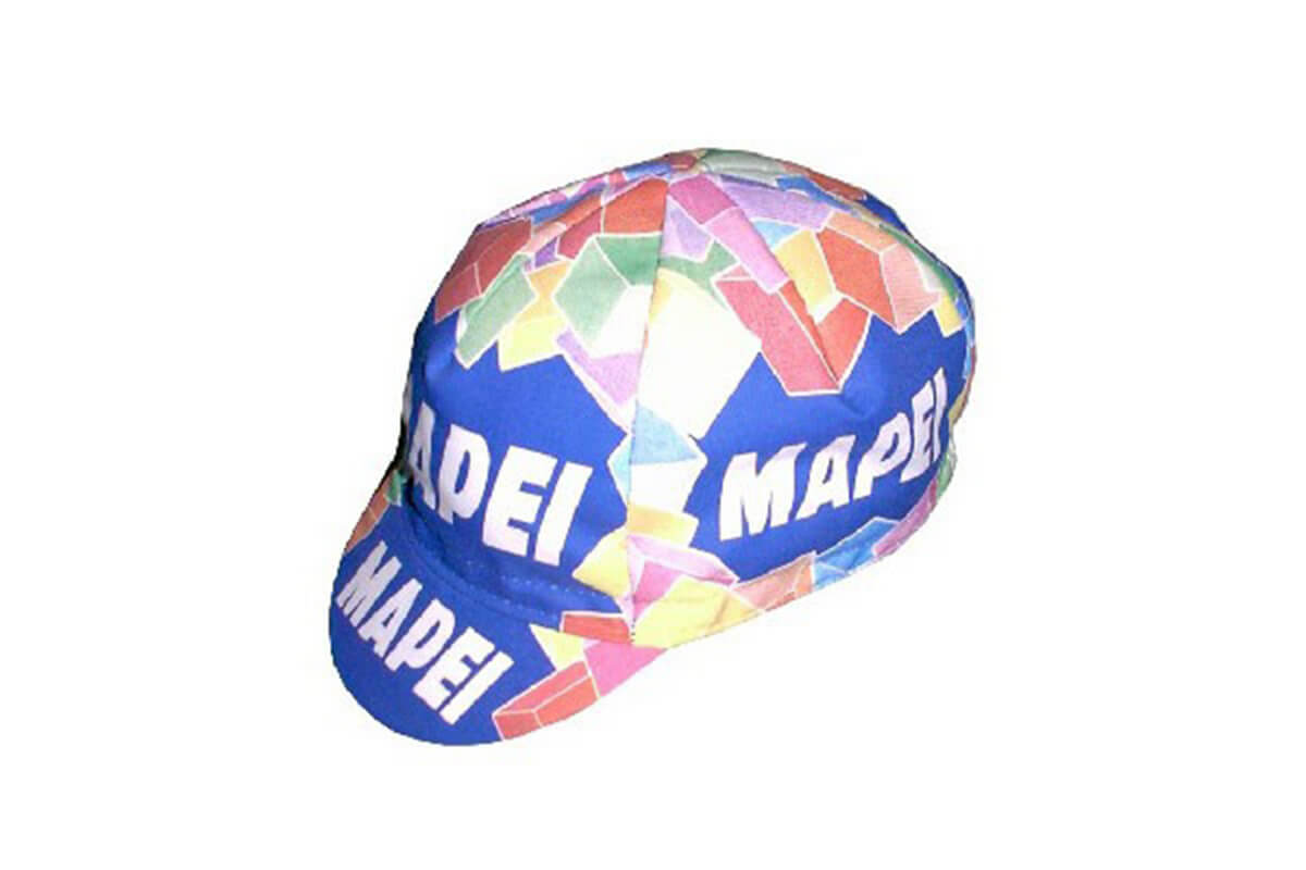 Vintage Mapei Cycling Cotton Cap for True Cycling Enthusiasts