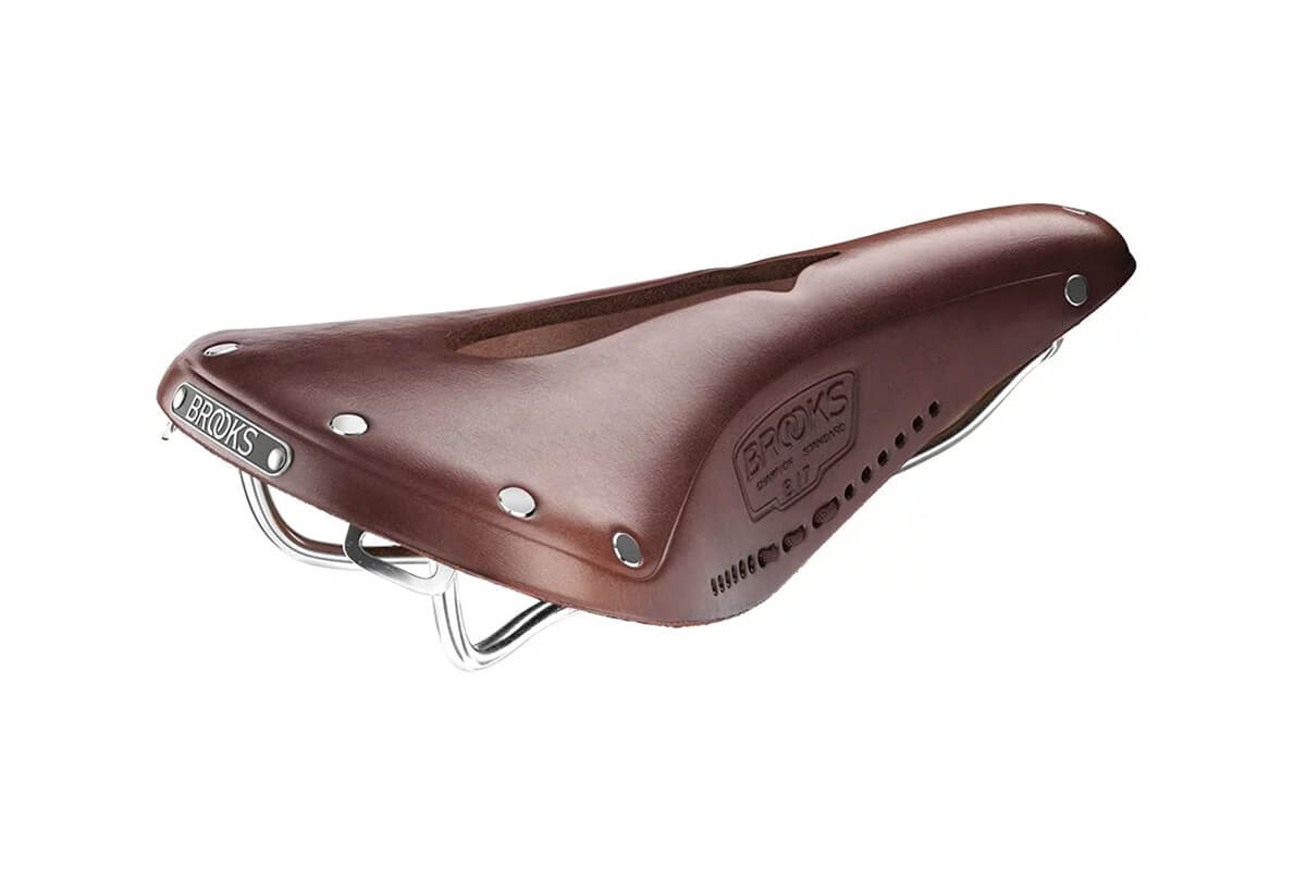 Brooks B17 Carved Bicycle Saddle for Pressure Relief