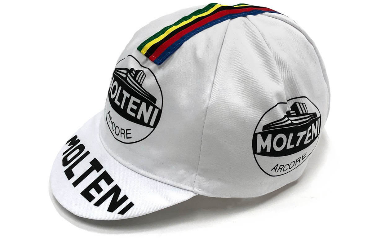 Molteni Vintage Retro-Style Cycling Cap for Enthusiasts