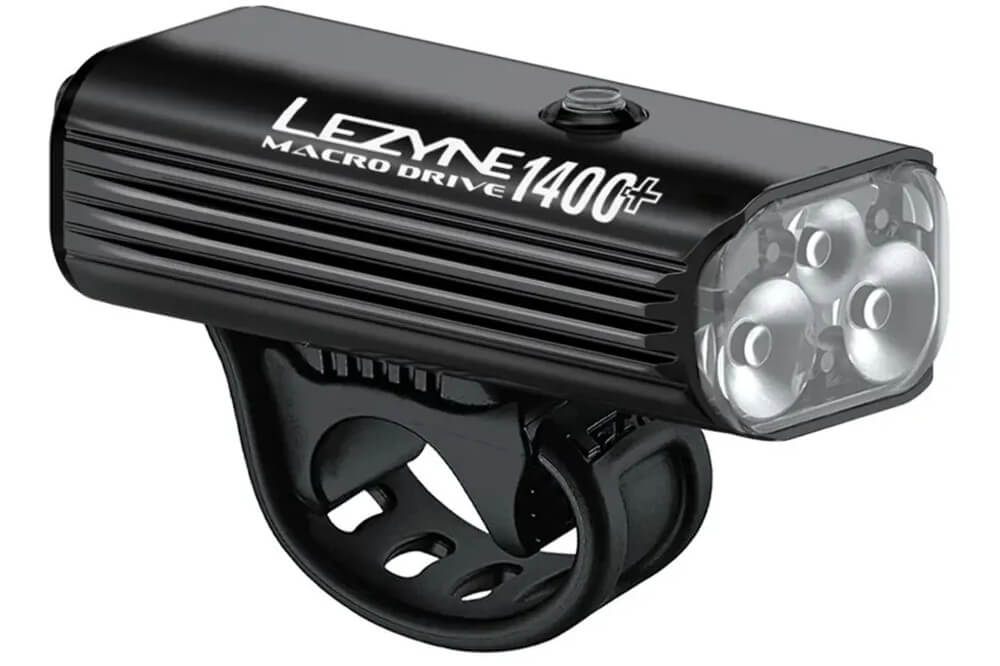 Lezyne High - Performance Macro Drive 1400+ LED Front Bicycle Light