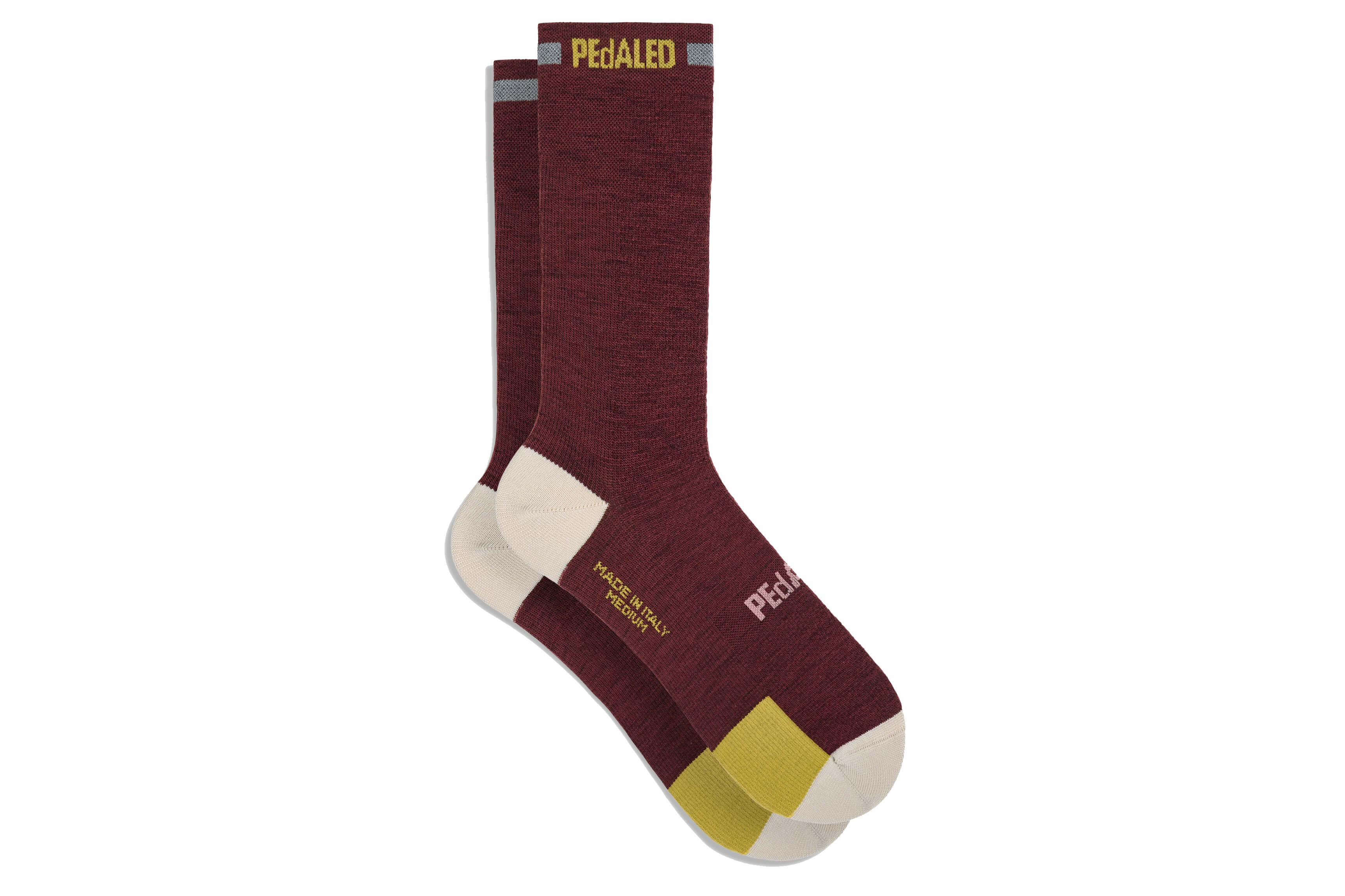 High - Performance Pedaled Odyssey Merino Wool Cycling Socks for Endurance Athletes