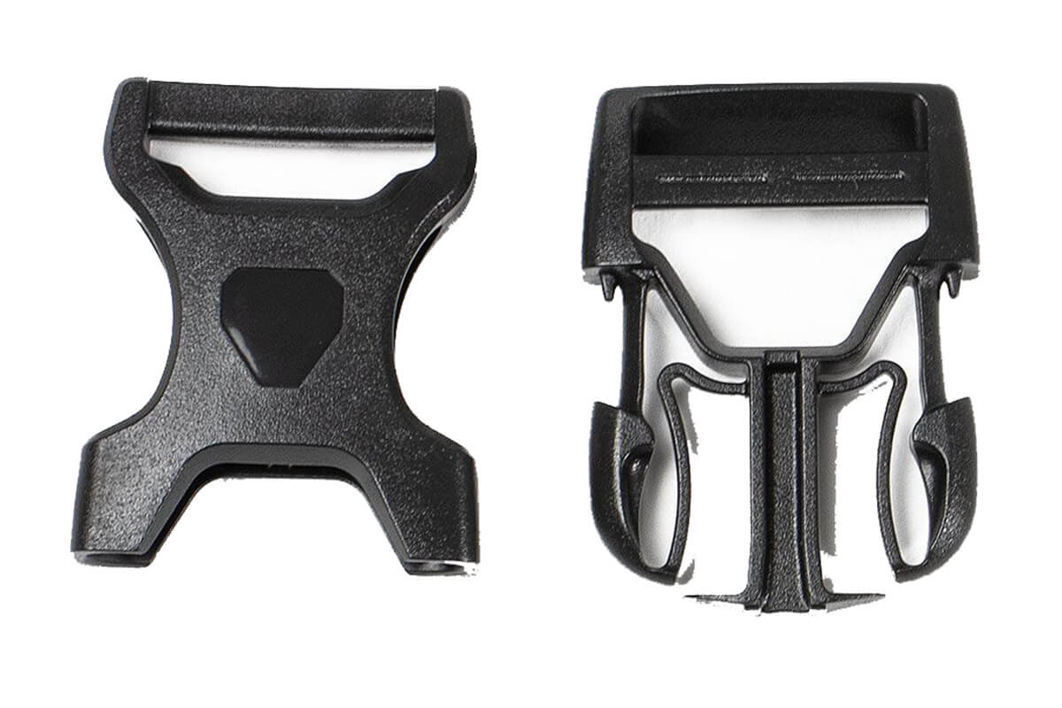 Ortlieb Stealth Side Release Buckle Repair Kit for 25mm Straps, Model 1999