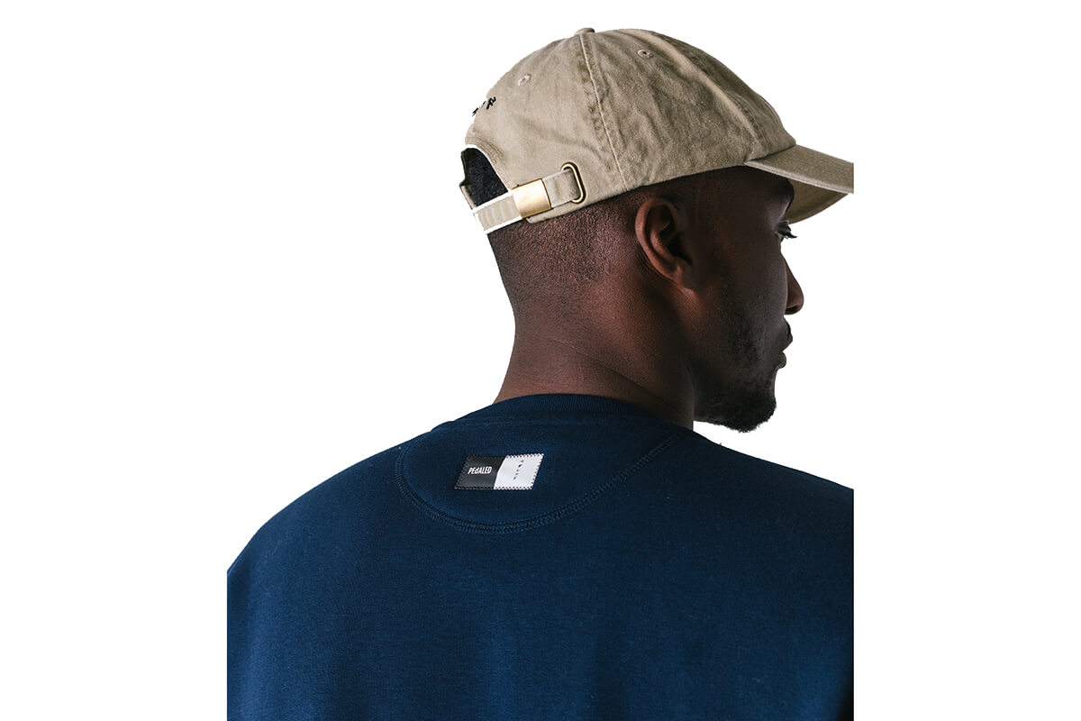 Comfy PEdALED Cotton Logo Long-Sleeve Sweatshirt for Casual Wear