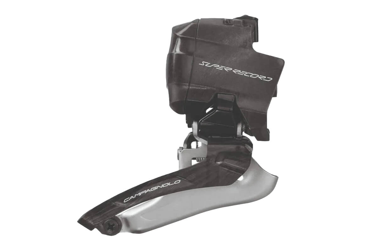 Campagnolo Super Record Wireless 12 - Speed Front Derailleur for 54/39t Crankset with Fast - Charging Battery