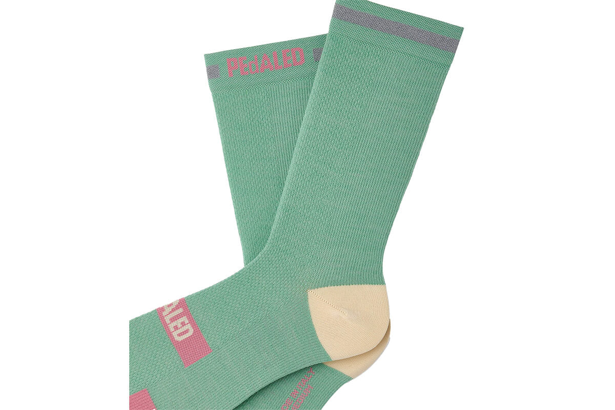 Reflective Odyssey Merino Cycling Socks for Long - Distance Riders