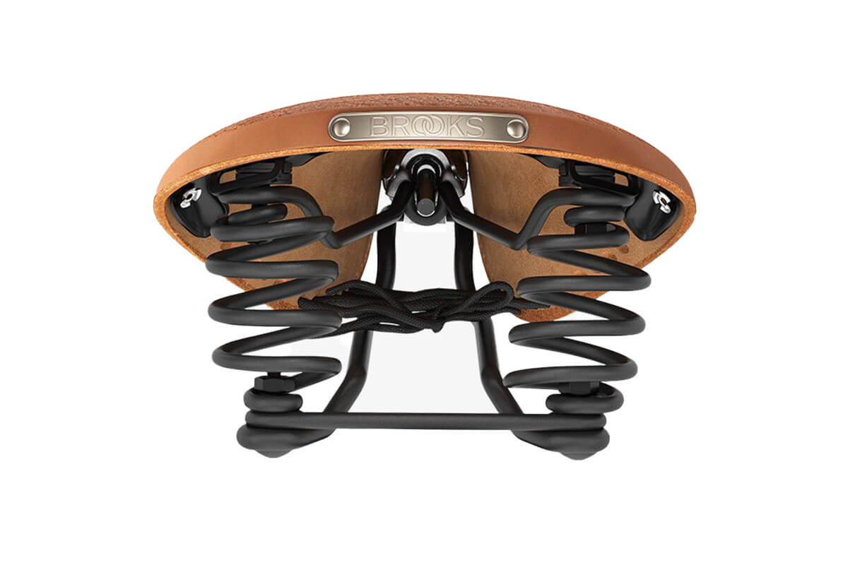 Brooks High - Quality Softened Leather Saddle for Cycling: Flyer Model