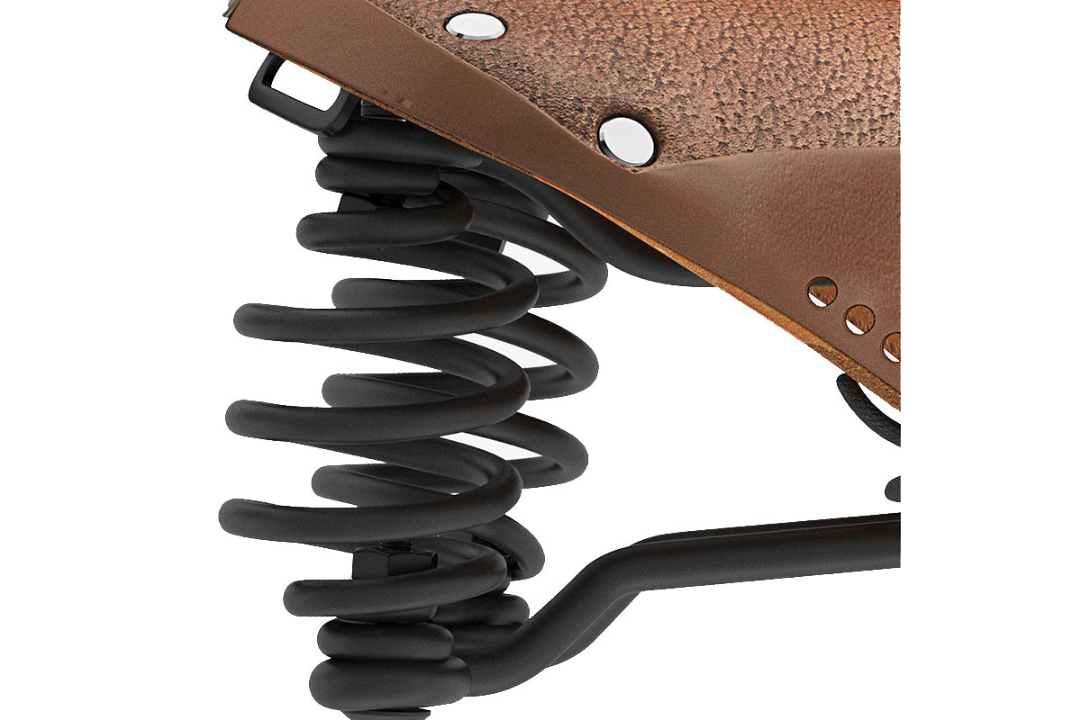 Brooks High - Quality Softened Leather Saddle for Cycling: Flyer Model