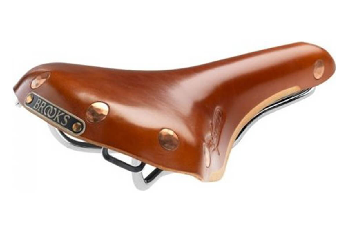 Chrome Plated Brooks Swift Saddle for Gentlemen's Racing