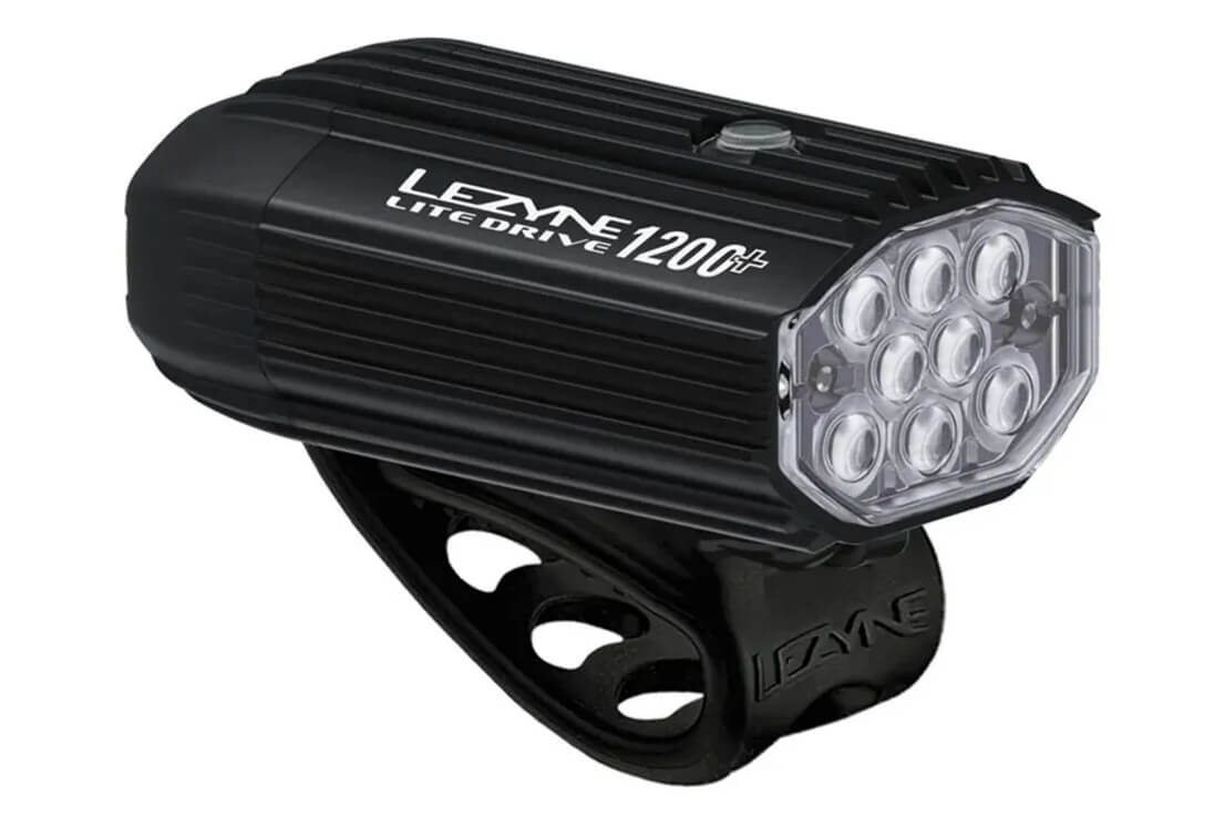 Lezyne High - Performance Lite Drive 1200+ Front LED Bicycle Lighting Solution