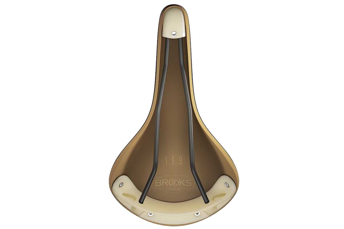 Brooks C17 Cambium Special Saddle Made from Recycled Materials for Bicycles