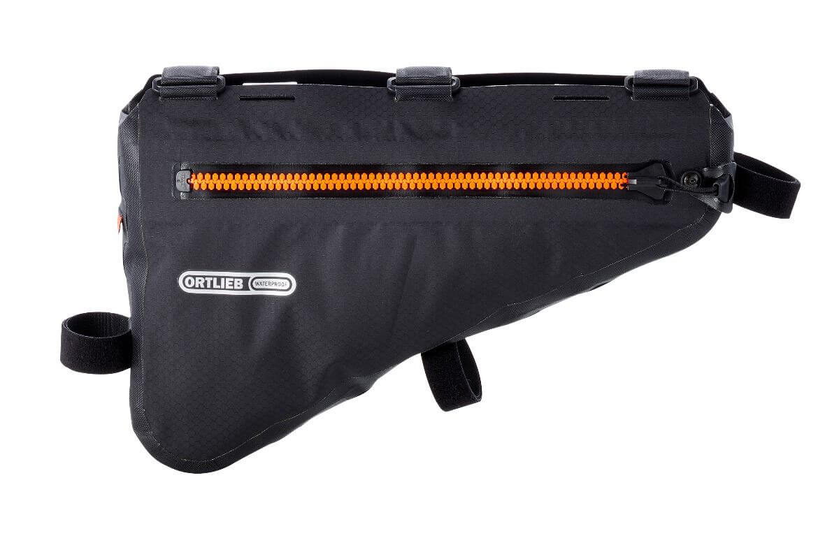Waterproof Ortlieb Frame Pack for Bikepacking in 4L and 6L Sizes
