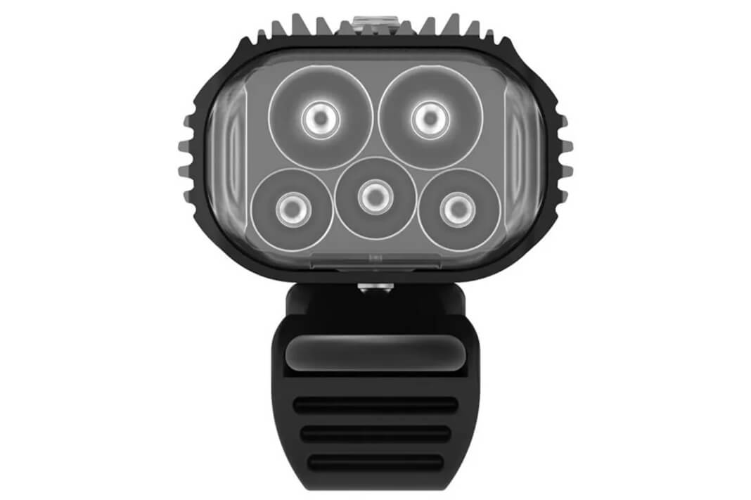 Lezyne's High - Powered Mega Drive 2400+ LED Front Light for Night Riding