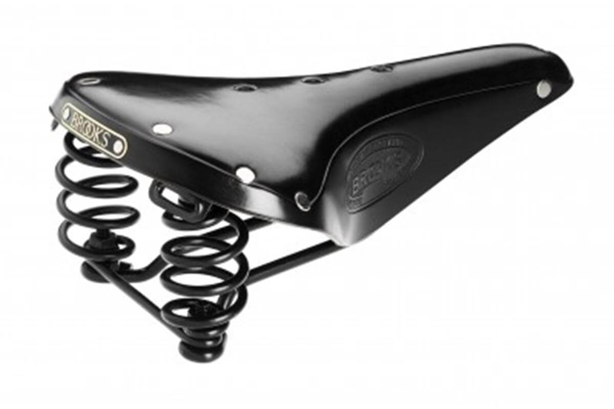 Brooks Classic Sprung Flyer Saddle for Long - Distance and MTB