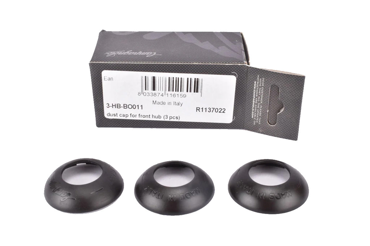 Campagnolo Bora Dust Caps - 3-Piece Pack for 2000s - 2010s Wheels