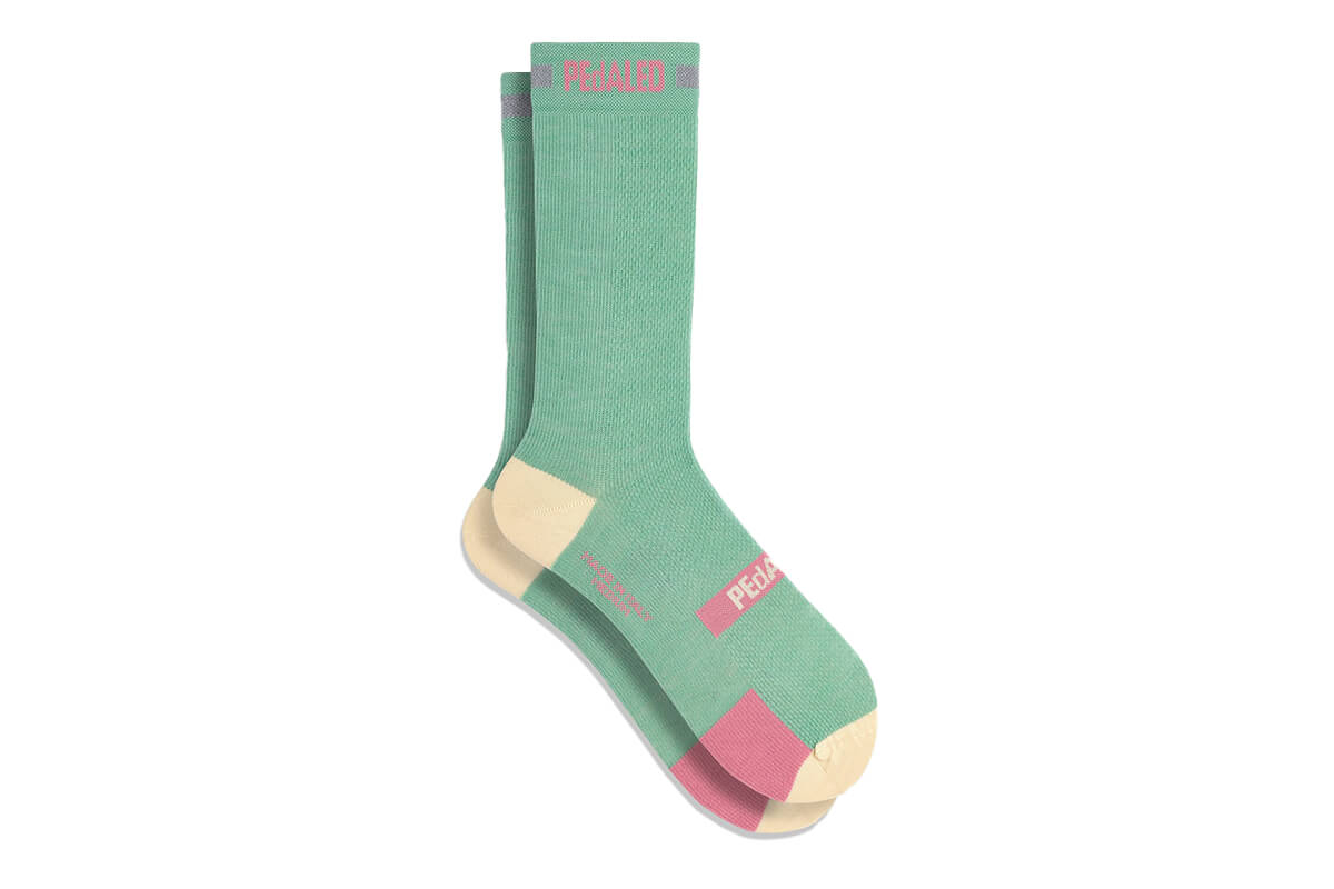Reflective Odyssey Merino Cycling Socks for Long - Distance Riders